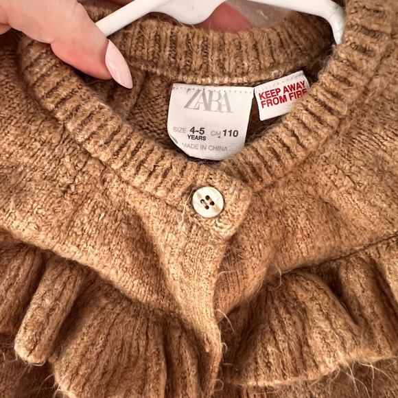 Girls Zara cardigan - Picture 3 of 3